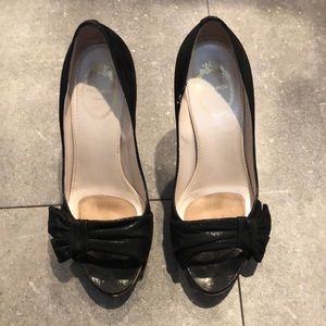 Emilio Pucci peep toe heels